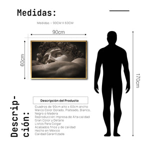 Cuadro Decorativo Esculturas 015 - Para Credenza