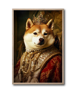 Cargar imagen en el visor de la galería, Cuadro Decorativo Perros Epoca 015 - Shiba Inu Aristocrata
