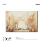 Cargar imagen en el visor de la galería, Cuadro Decorativo - Religión 015 - La Última Cena Arte Bíblico Abstracto
