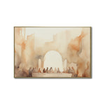 Cargar imagen en el visor de la galería, Cuadro Decorativo - Religión 015 - La Última Cena Arte Bíblico Abstracto
