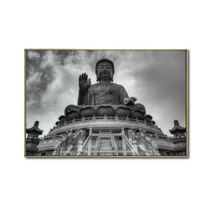 Cuadro Decorativo - Zen 015 - Escultura de Buda en Meditación