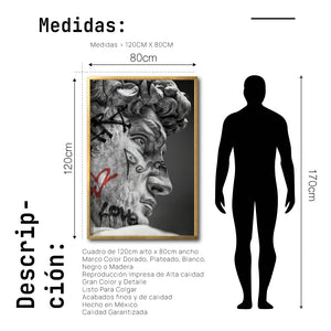 Cuadro Decorativo Esculturas 016 El David