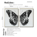Cargar imagen en el visor de la galería, Set 2 Cuadros Decorativos Alas 016
