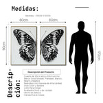Cargar imagen en el visor de la galería, Set 2 Cuadros Decorativos Alas 016
