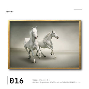 Cuadros Canvas de Caballos para sala en CDMX. Galería 314. Caballos libres.