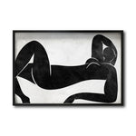 Cargar imagen en el visor de la galería, Cuadro Decorativo Abstracto Negro Arena 016 - Para Credenza
