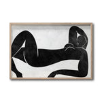 Cargar imagen en el visor de la galería, Cuadro Decorativo Abstracto Negro Arena 016 - Para Credenza
