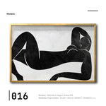 Cargar imagen en el visor de la galería, Cuadro Decorativo Abstracto Negro Arena 016 - Para Credenza
