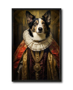 Cargar imagen en el visor de la galería, Compra cuadros decorativos Canvas Perros Época para tu comedor. Animales Clásicos, moderno, cuerpo de humano, antropomórficos. Collie
