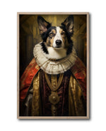 Cargar imagen en el visor de la galería, Cuadro Decorativo Perros Epoca 017 - Collie Aristócrata
