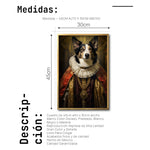 Cargar imagen en el visor de la galería, Cuadro Decorativo Perros Epoca 017 - Collie Aristócrata
