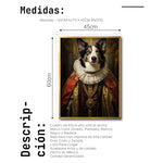 Cargar imagen en el visor de la galería, Cuadro Decorativo Perros Epoca 017 - Collie Aristócrata
