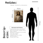 Cargar imagen en el visor de la galería, Cuadro Decorativo - Religión 016 - Jesus con corona de Espinas Arte Cristiano Jesucristo Abstracto
