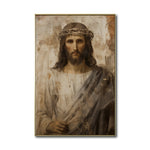 Cargar imagen en el visor de la galería, Cuadro Decorativo - Religión 016 - Jesus con corona de Espinas Arte Cristiano Jesucristo Abstracto
