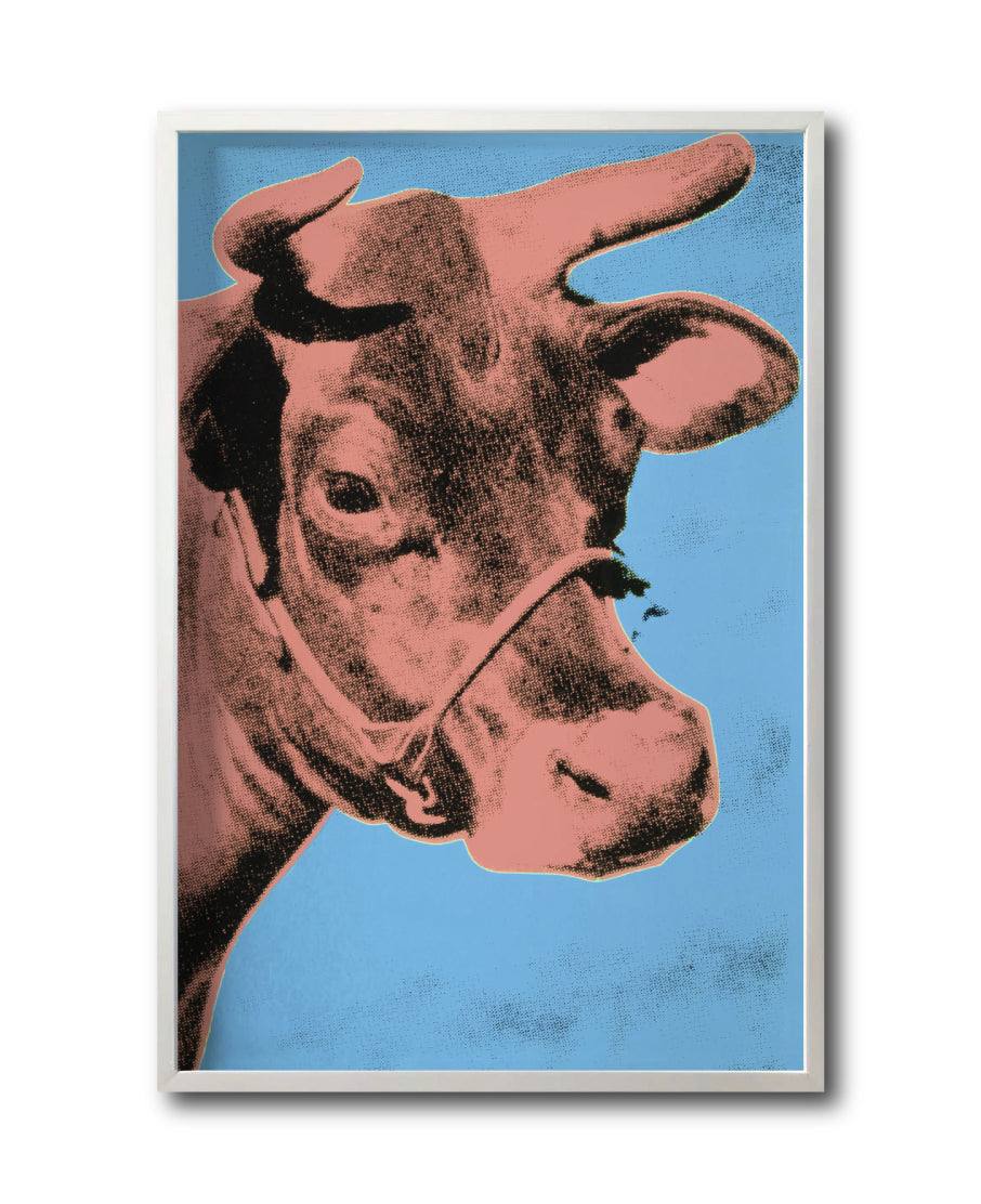 Compra cuadros decorativos Arte Pop Art para tu Sala en CDMX. Galería314.  Cow.