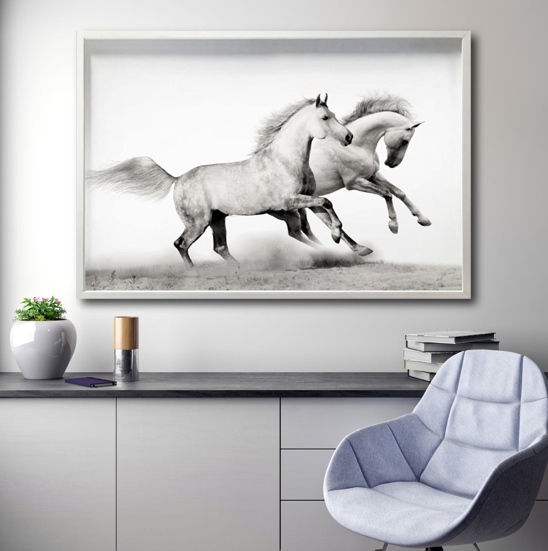 Cuadro Decorativo Caballos 017