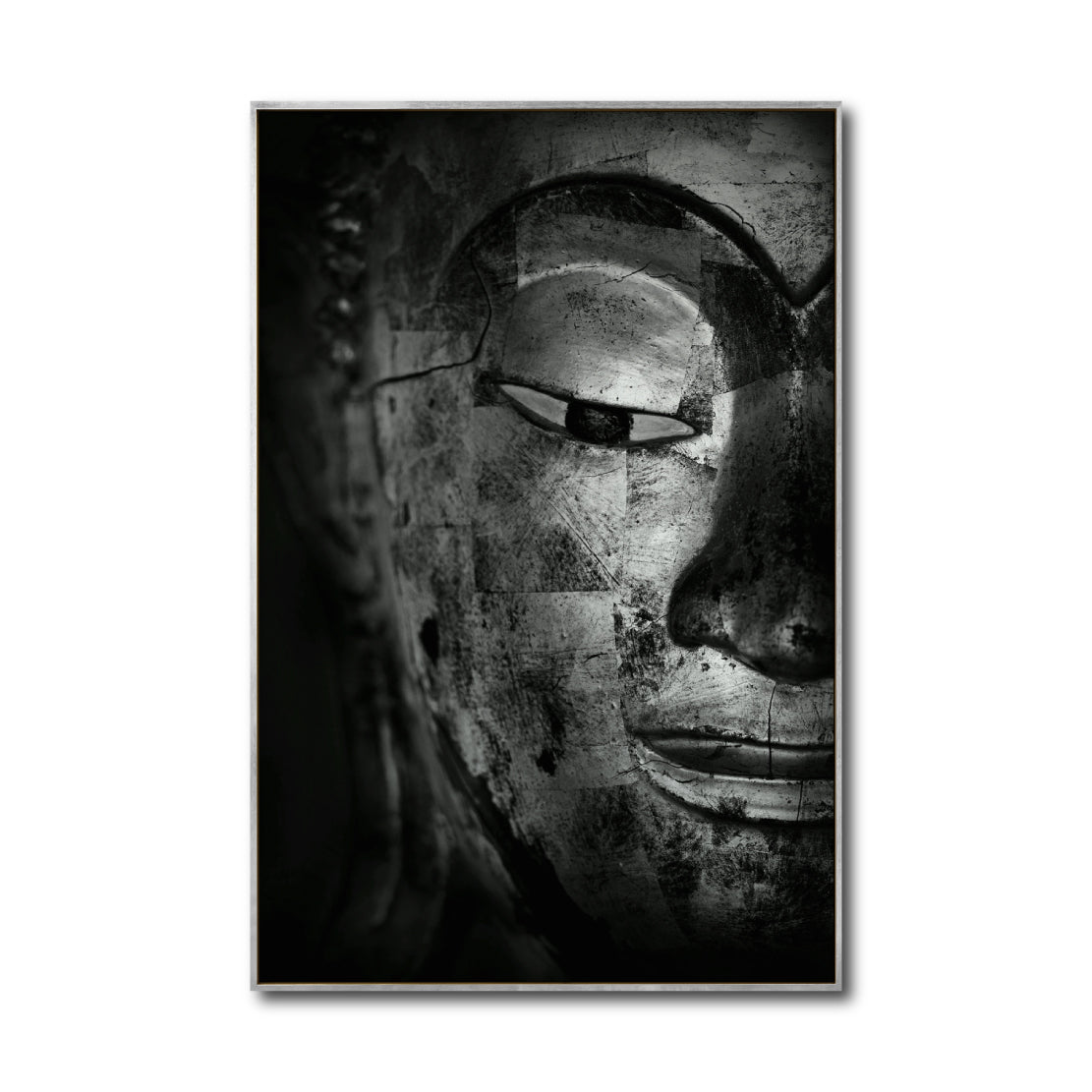 Cuadro Decorativo - Zen 017 - Cabeza de Buda
