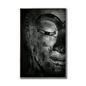 Cuadro Decorativo - Zen 017 - Cabeza de Buda