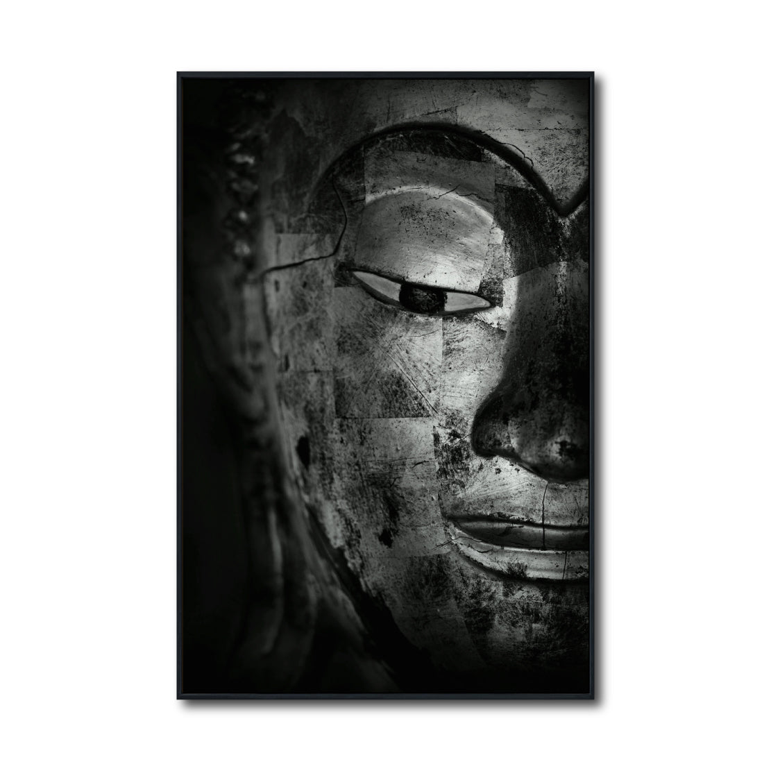 Cuadro Decorativo - Zen 017 - Cabeza de Buda