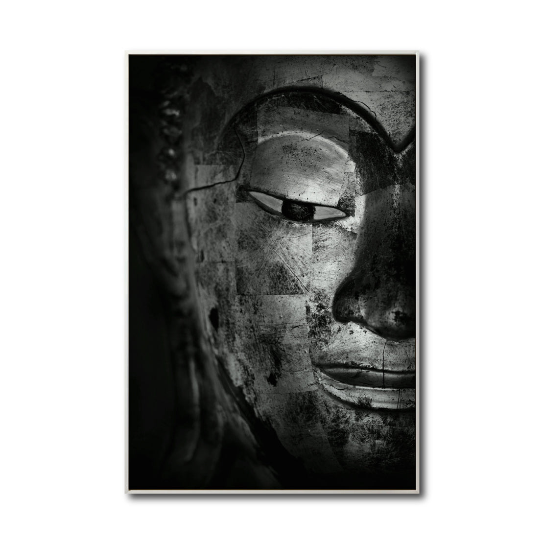 Cuadro Decorativo - Zen 017 - Cabeza de Buda