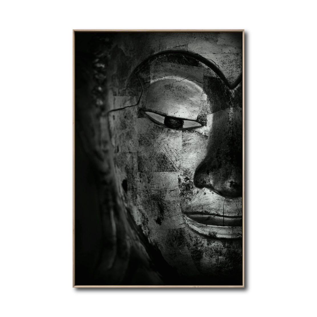 Cuadro Decorativo - Zen 017 - Cabeza de Buda