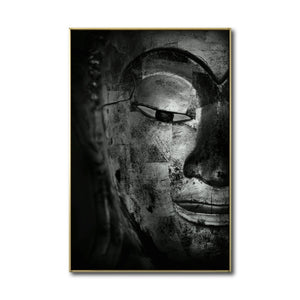 Cuadro Decorativo - Zen 017 - Cabeza de Buda