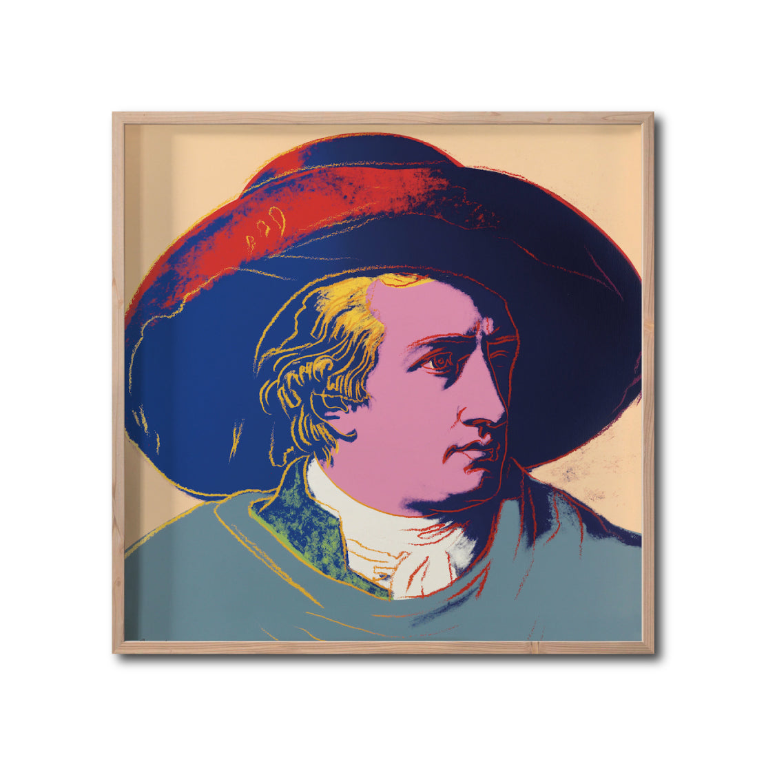 Cuadro Decorativo Warhol 018 Pop Art Goethe