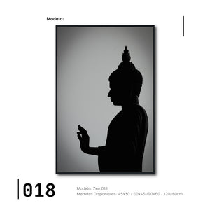 Cuadro Decorativo - Zen 018 - Buda en Meditación