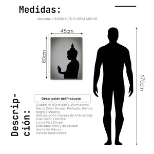 Cuadro Decorativo - Zen 018 - Buda en Meditación