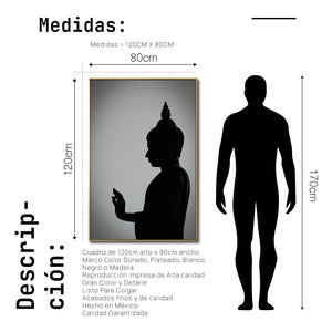 Cuadro Decorativo - Zen 018 - Buda en Meditación