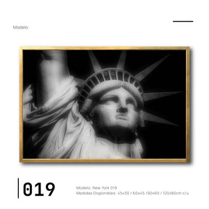 Cuadro Decorativo NY 019 - Estatua de la Libertad Nueva York