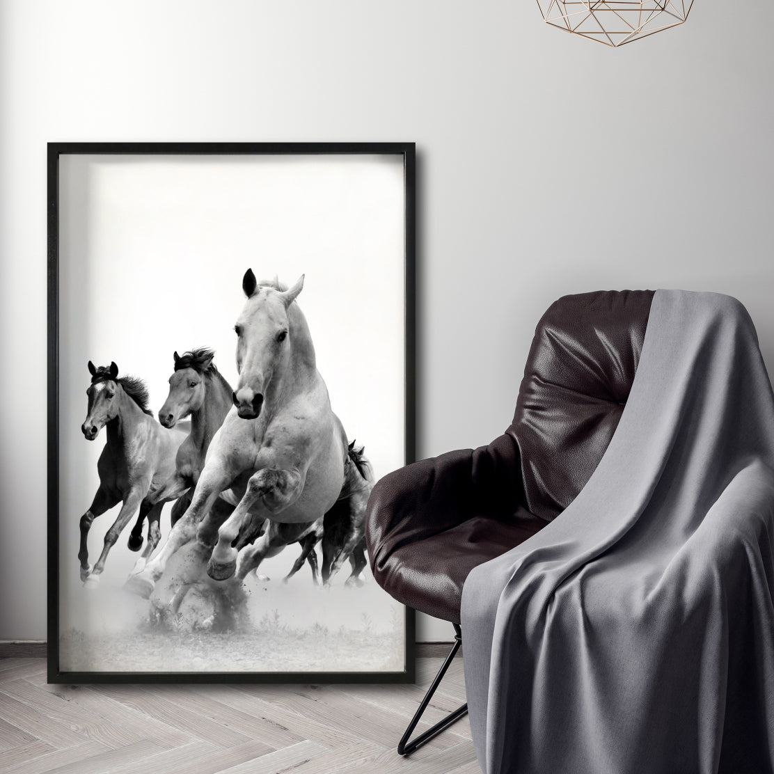 Cuadro Decorativo Caballos 019
