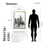 Cargar imagen en el visor de la galería, Cuadro Decorativo Caballos 019
