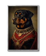 Cargar imagen en el visor de la galería, Cuadro Decorativo Perros Epoca 019 - Rottweiler Aristócrata
