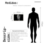 Cargar imagen en el visor de la galería, Cuadro Decorativo - Zen 019 - Cabeza de Buda en Blanco y Negro
