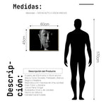 Cargar imagen en el visor de la galería, Cuadro Decorativo - Zen 019 - Cabeza de Buda en Blanco y Negro
