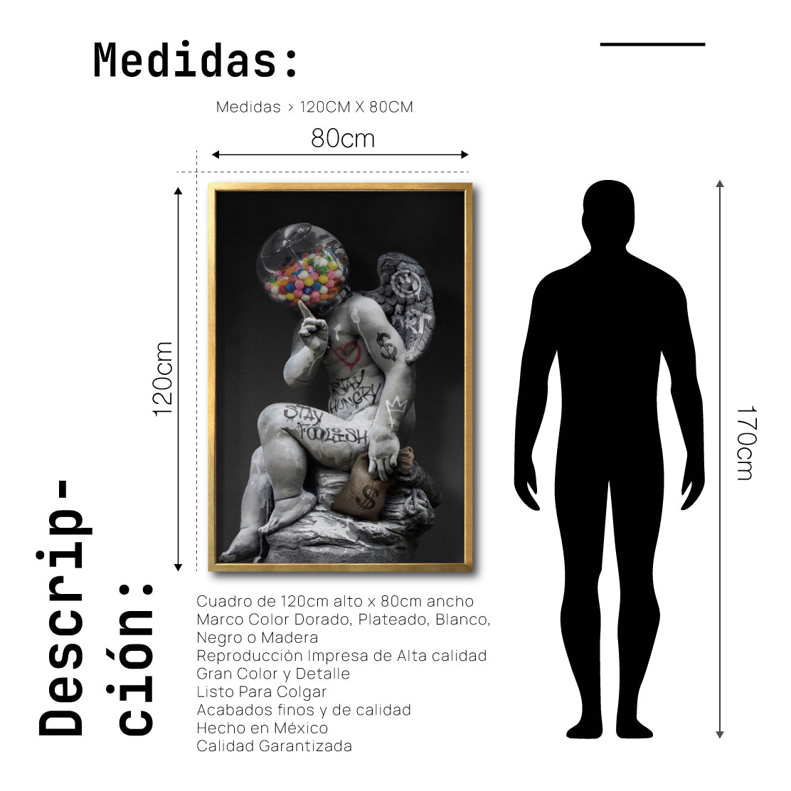 Cuadro Decorativo Esculturas 020