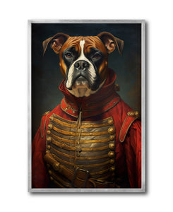 Venta de cuadros decorativos Canvas Perros Época para tu comedor.  Animales Clásicos, moderno, cuerpo de humano, antropomórficos. Boxer