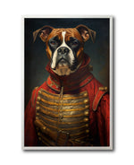 Cargar imagen en el visor de la galería, Cuadro Decorativo Perros Epoca 020 - Boxer Aristócrata
