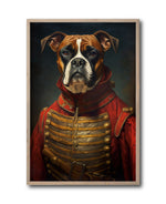 Cargar imagen en el visor de la galería, Cuadro Decorativo Perros Epoca 020 - Boxer Aristócrata
