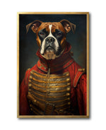 Cargar imagen en el visor de la galería, Cuadro Decorativo Perros Epoca 020 - Boxer Aristócrata
