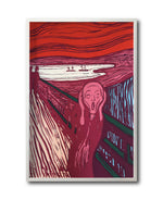 Cargar imagen en el visor de la galería, Tienda de cuadros decorativos de arte pop para oficina. Cuadros baratos. Arte decoración de interiores. Arte minimalista. Decoración estilo Pop. Edvard Munch.
