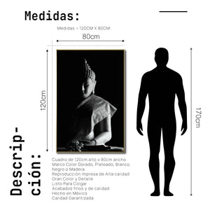Cuadro Decorativo - Zen 020 - Buda en Meditación