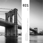 Cargar imagen en el visor de la galería, Set Cuadros Decorativos NY 021 - Triptico Puente de Brooklyn Nueva York
