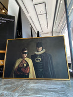 Cargar imagen en el visor de la galería, Cuadro Decorativo Personajes Época 017 Superhéroes Batman y Robin
