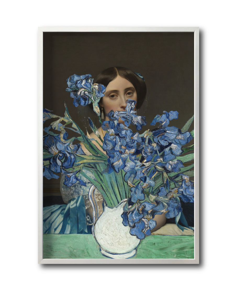 Cuadro Decorativo New Classic II 216 - Flores Iris Van Gogh