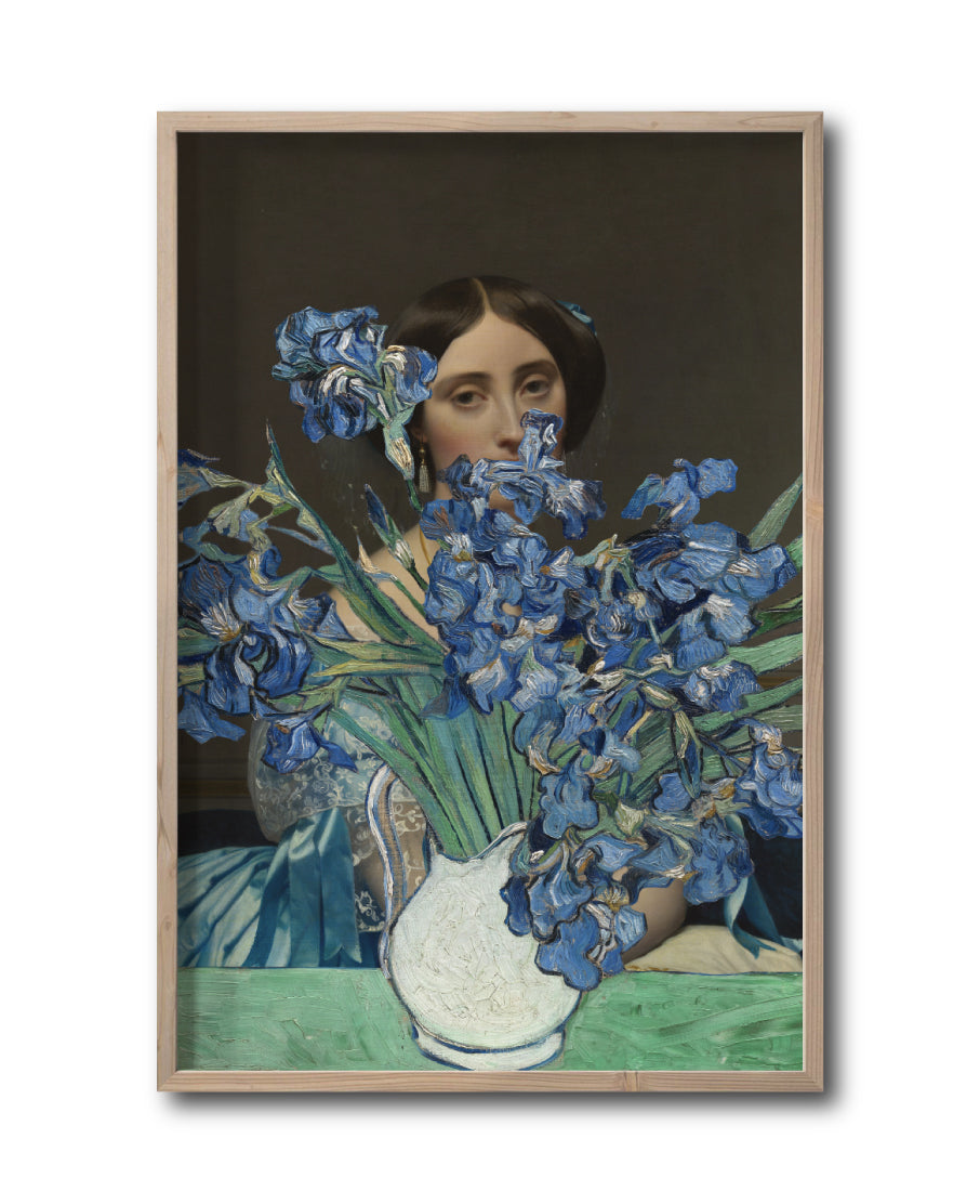 Cuadro Decorativo New Classic II 216 - Flores Iris Van Gogh