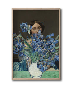 Cuadro Decorativo New Classic II 216 - Flores Iris Van Gogh