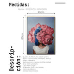 Cargar imagen en el visor de la galería, Cuadro Decorativo Mujer Floral y Alas 021
