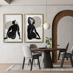 Cargar imagen en el visor de la galería, * Cuadros Canva Abstractos y Elegantes baratos para comedor. Galería 314. Cuadro Moderno, Minimalista y elegante. Decoración de interiores. Interiorismo. 
